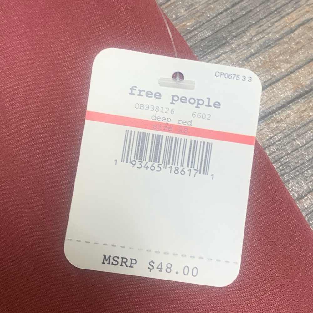 NWT $48 Free People Beyond Me Cami Crop Top XS X-Small - Picture 9 of 14